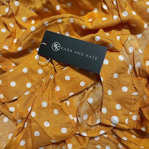 Boho Polka Dot Belted Halter Maxi Dress - Picture 4 of 10